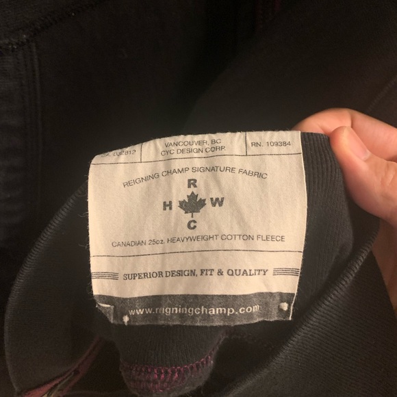 Reigning Champ Full-zip Heavyweight Hoodie - Picture 3 of 7